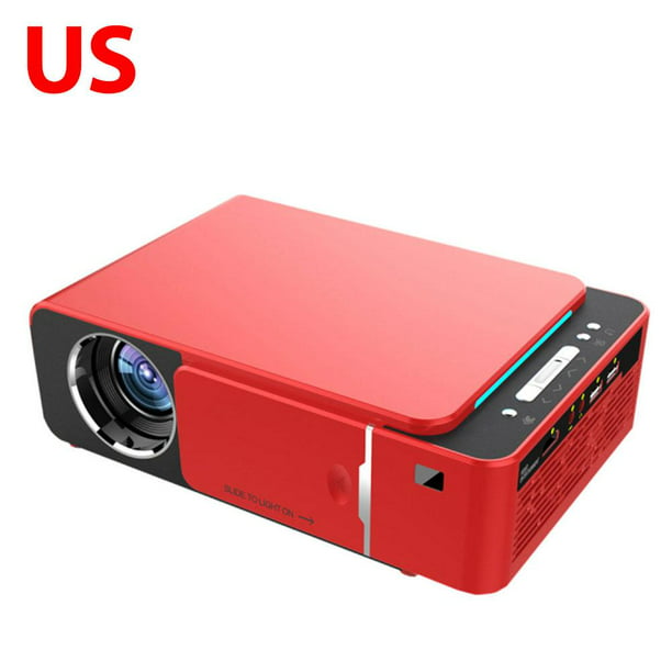New Video Projector HD 1080p 3200 Lumens Movie Support HDMI USB VGA SD Android